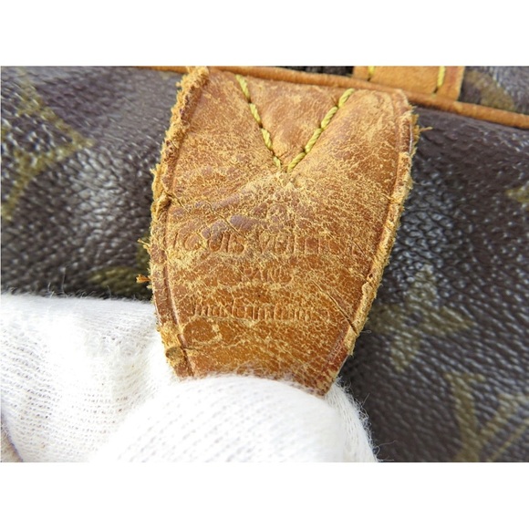 Louis Vuitton Brown Monogram Duffle Tote Bag Unisex - Picture 14 of 16